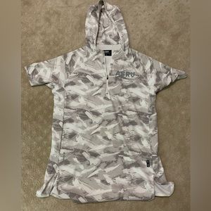 ASRV short sleeve hoodie - Size Large